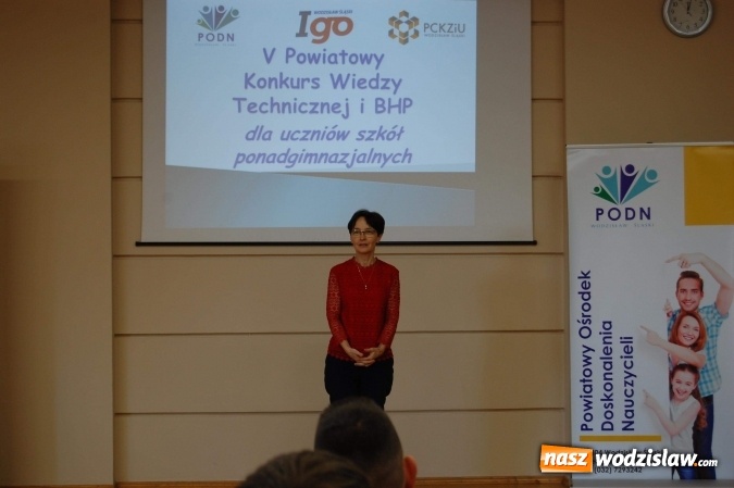 Zdjęcie w galerii na portalu naszwodzislaw.com: V Powiatowy Konkurs Wiedzy Technicznej i BHP w Wodzisławiu Śląskim wiadomości z regionu