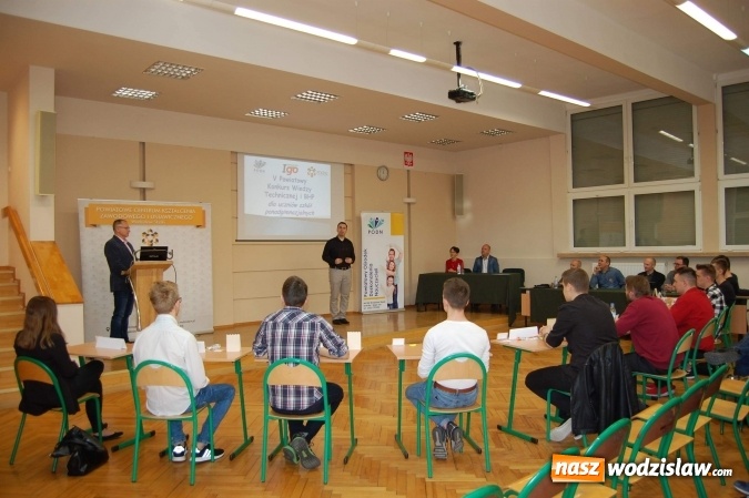 Zdjęcie w galerii na portalu naszwodzislaw.com: V Powiatowy Konkurs Wiedzy Technicznej i BHP w Wodzisławiu Śląskim wiadomości z regionu