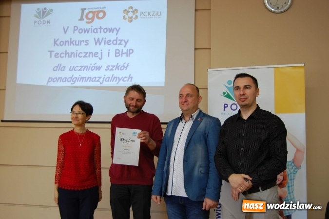 Zdjęcie w galerii na portalu naszwodzislaw.com: V Powiatowy Konkurs Wiedzy Technicznej i BHP w Wodzisławiu Śląskim wiadomości z regionu