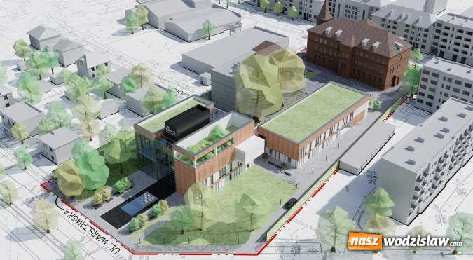 Zdjęcie w galerii na portalu naszwodzislaw.com: Nowoczesny kampus akademicki [wizualizacje]  wiadomości z regionu