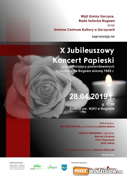 Zdjęcie w galerii na portalu naszwodzislaw.com: X jubileuszowy Koncert Papieski już wkrótce w Rogowie wiadomości z regionu