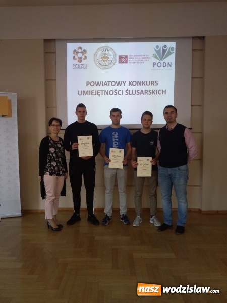 Zdjęcie w galerii na portalu naszwodzislaw.com: Uczniowie PCKZiU na podium Konkursu Umiejętności Ślusarskich wiadomości z regionu