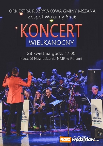 Zdjęcie w galerii na portalu naszwodzislaw.com: UG Mszana zaprasza na koncert Wielkanocny wiadomości z regionu