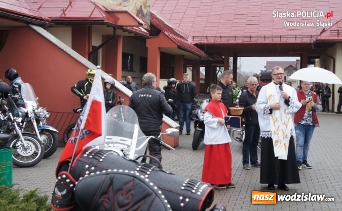 Zdjęcie w galerii na portalu naszwodzislaw.com: Rozpoczęcie sezonu motocyklowego z udziałem wodzisławskich policjantów wiadomości z regionu