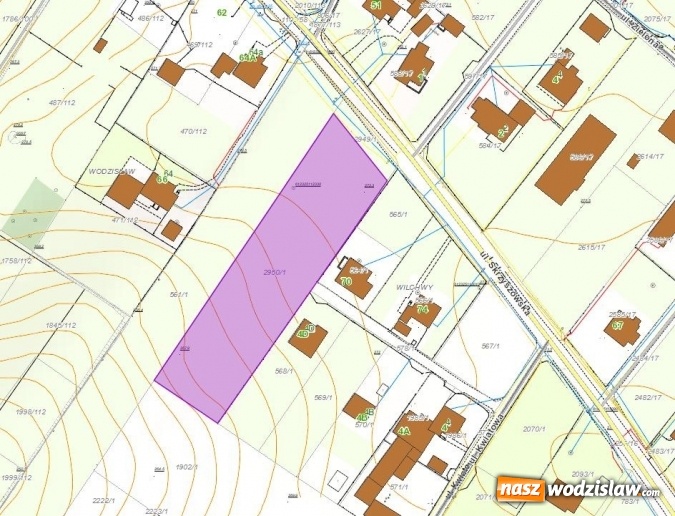 Zdjęcie w galerii na portalu naszwodzislaw.com: Działka pod zabudowę mieszkaniową na sprzedaż wiadomości z regionu