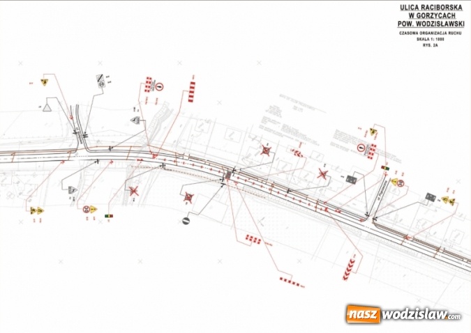 Zdjęcie w galerii na portalu naszwodzislaw.com: Zaraz po Wielkanocy rusza przebudowa ul. Raciborskiej w Gorzycach wiadomości z regionu