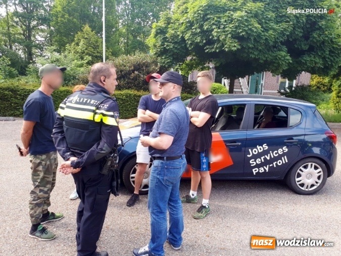 Zdjęcie w galerii na portalu naszwodzislaw.com: Praca w Holandii pod lupą śląskiej policji. NIE dla pracy przymusowej! wiadomości z regionu