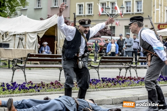 Zdjęcie w galerii na portalu naszwodzislaw.com: Huczny 3 Maja w Wodzisławiu Śląskim wiadomości z regionu