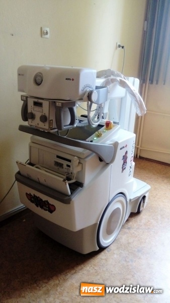 Zdjęcie w galerii na portalu naszwodzislaw.com: Oddział Pediatryczny szpitala w Rydułtowach bogatszy o mobilny aparat RTG wiadomości z regionu