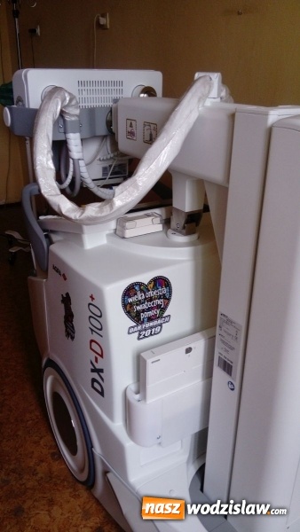 Zdjęcie w galerii na portalu naszwodzislaw.com: Oddział Pediatryczny szpitala w Rydułtowach bogatszy o mobilny aparat RTG wiadomości z regionu