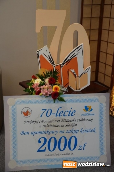 Zdjęcie w galerii na portalu naszwodzislaw.com: Wodzisławska biblioteka świętowała 70. urodziny [FOTO] wiadomości z regionu