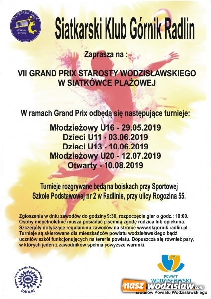 Zdjęcie w galerii na portalu naszwodzislaw.com: Punkt, set, mecz! VII Grand Prix Starosty Wodzisławskiego w siatkówce plażowej coraz bliżej wiadomości z regionu