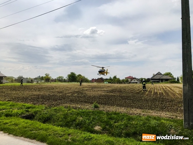 Zdjęcie w galerii na portalu naszwodzislaw.com: Pięć osób poszkodowanych w pożarze w Łańcach. Użyli biopaliwa podczas grilla [FOTO i WIDEO]  wiadomości z regionu