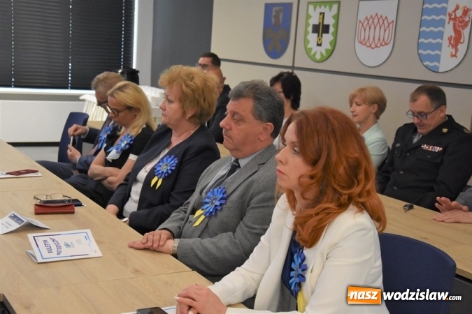 Zdjęcie w galerii na portalu naszwodzislaw.com: Pamiątkowy mural na piętnastą rocznicę wstąpienia Polski do UE [FOTO i WIDEO] wiadomości z regionu