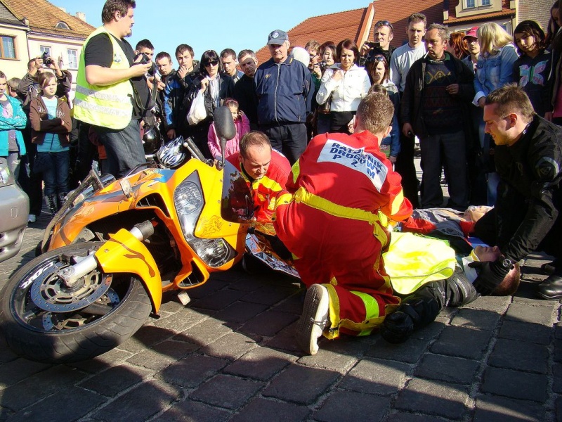 Zdjęcie w galerii na portalu naszwodzislaw.com: W Wodzisławiu zabiło MOTOSERCE wiadomości z regionu