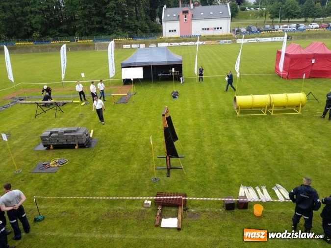 Zdjęcie w galerii na portalu naszwodzislaw.com: Zawody Ratowników Górniczych JSW na boisku w Połomi wiadomości z regionu