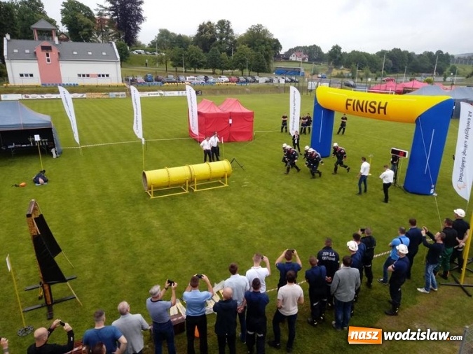 Zdjęcie w galerii na portalu naszwodzislaw.com: Zawody Ratowników Górniczych JSW na boisku w Połomi wiadomości z regionu