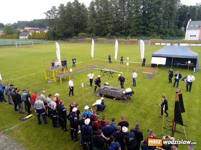 Zdjęcie w galerii na portalu naszwodzislaw.com: Zawody Ratowników Górniczych JSW na boisku w Połomi wiadomości z regionu