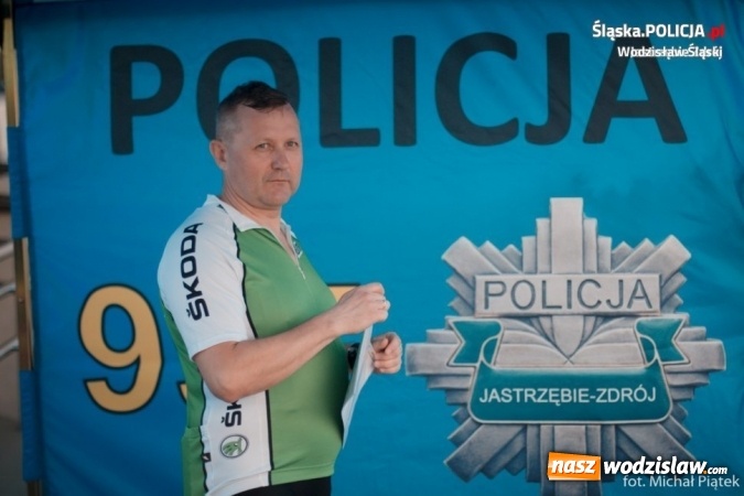 Zdjęcie w galerii na portalu naszwodzislaw.com: Sto kilometrów na stulecie Polskiej Policji wiadomości z regionu