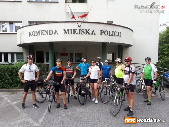 Zdjęcie w galerii na portalu naszwodzislaw.com: Sto kilometrów na stulecie Polskiej Policji wiadomości z regionu