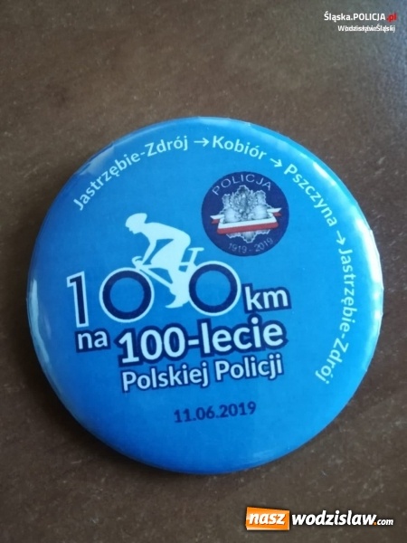 Zdjęcie w galerii na portalu naszwodzislaw.com: Sto kilometrów na stulecie Polskiej Policji wiadomości z regionu