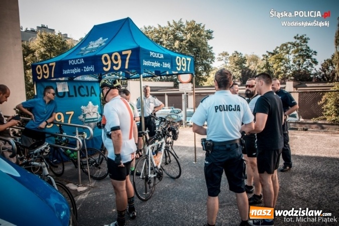 Zdjęcie w galerii na portalu naszwodzislaw.com: Sto kilometrów na stulecie Polskiej Policji wiadomości z regionu