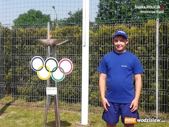 Zdjęcie w galerii na portalu naszwodzislaw.com: Wodzisławscy policjanci na Olimpiadzie Osób Niepełnosprawnych wiadomości z regionu