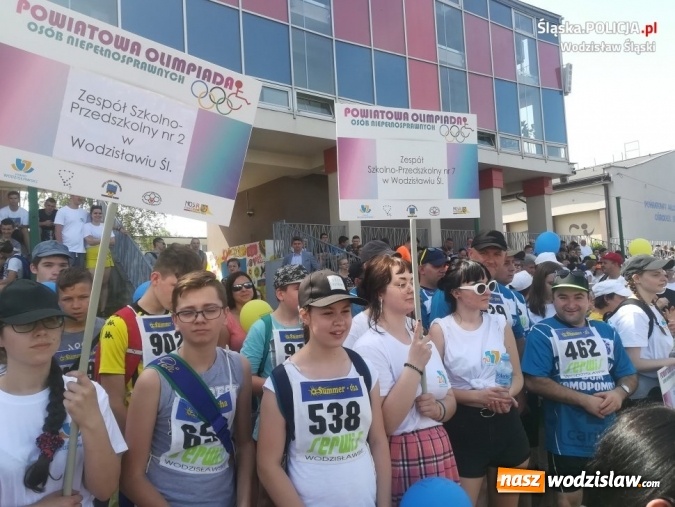 Zdjęcie w galerii na portalu naszwodzislaw.com: Wodzisławscy policjanci na Olimpiadzie Osób Niepełnosprawnych wiadomości z regionu