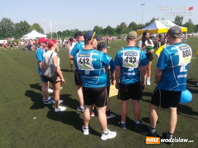 Zdjęcie w galerii na portalu naszwodzislaw.com: Wodzisławscy policjanci na Olimpiadzie Osób Niepełnosprawnych wiadomości z regionu