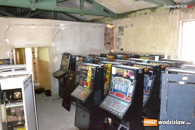 Zdjęcie w galerii na portalu naszwodzislaw.com: Śląska policja uderza w jaskinie hazardu  wiadomości z regionu