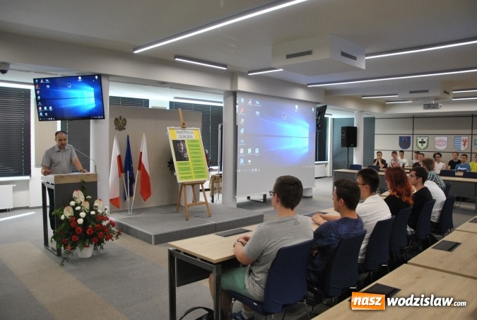 Zdjęcie w galerii na portalu naszwodzislaw.com: Święto Patrona w wodzisławskim ZST wiadomości z regionu