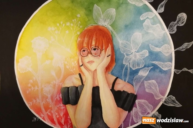 Zdjęcie w galerii na portalu naszwodzislaw.com: Uczennica gimnazjum w Gogołowej najlepsza w konkursie plastycznym w Żorach wiadomości z regionu