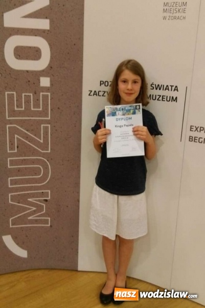 Zdjęcie w galerii na portalu naszwodzislaw.com: Uczennica gimnazjum w Gogołowej najlepsza w konkursie plastycznym w Żorach wiadomości z regionu