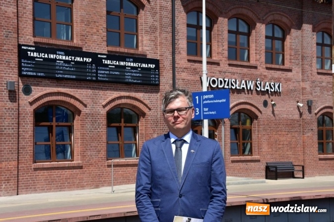 Zdjęcie w galerii na portalu naszwodzislaw.com: W Wodzisławiu Śl. powstała wizytówka Europy. Oficjalne otwarcie dworca kolejowego wiadomości z regionu