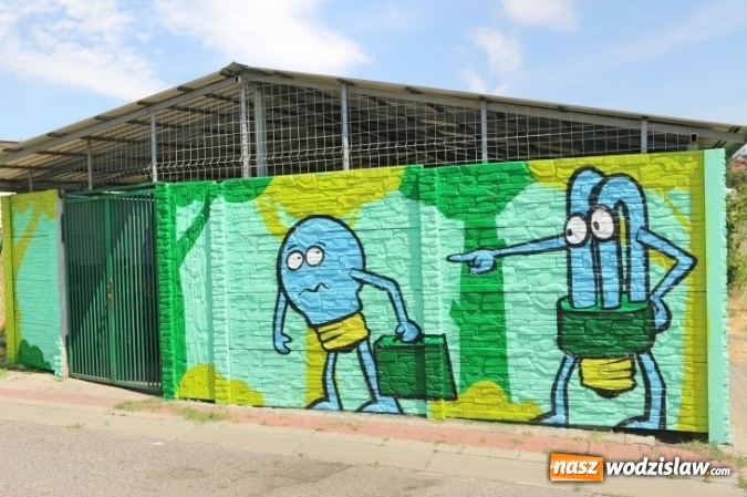 Zdjęcie w galerii na portalu naszwodzislaw.com: Rydułtowy to miasto, w którym króluje street art [FOTO] wiadomości z regionu