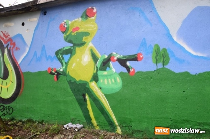 Zdjęcie w galerii na portalu naszwodzislaw.com: Rydułtowy to miasto, w którym króluje street art [FOTO] wiadomości z regionu