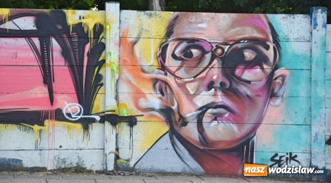 Zdjęcie w galerii na portalu naszwodzislaw.com: Rydułtowy to miasto, w którym króluje street art [FOTO] wiadomości z regionu