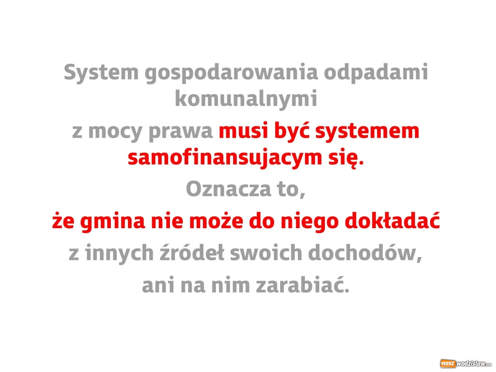 Zdjęcie w galerii na portalu naszwodzislaw.com: Szykuje się drastyczna podwyżka opłat za śmieci. Z czego ona wynika? wiadomości z regionu