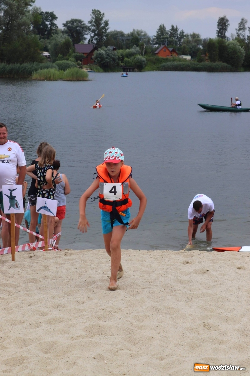 Zdjęcie w galerii na portalu naszwodzislaw.com: W Olzie szukali Nemo. Kajakowe zawody dla dzieci za nami wiadomości z regionu