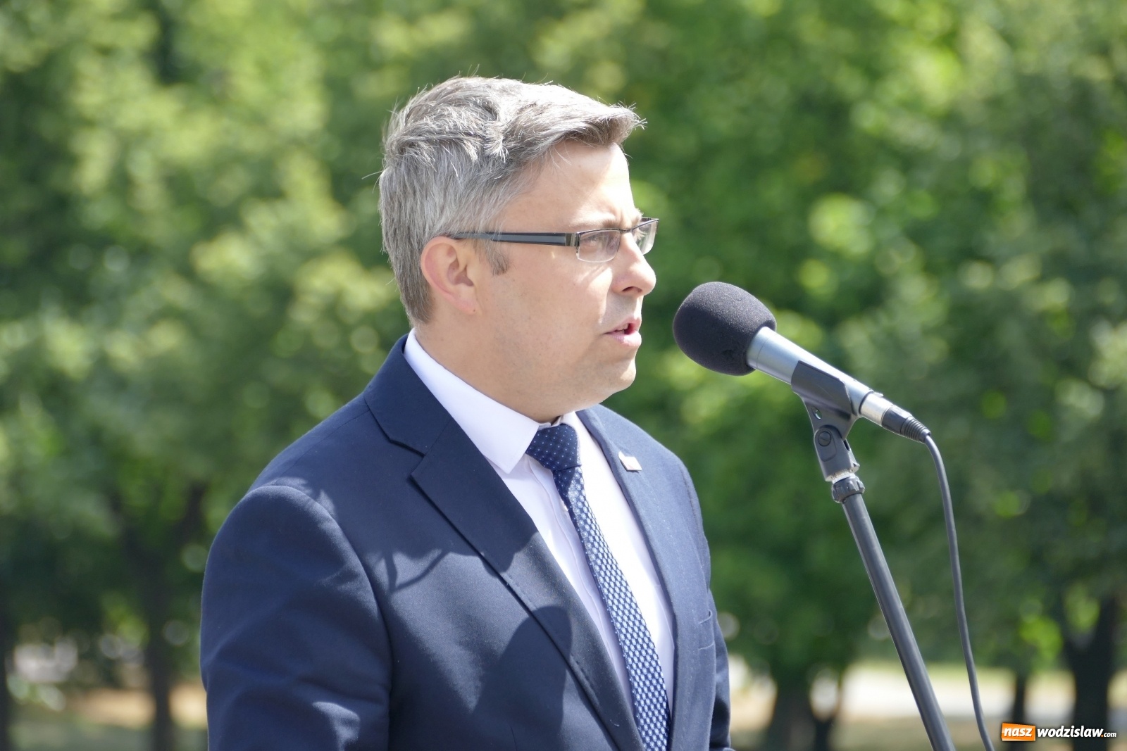 Zdjęcie w galerii na portalu naszwodzislaw.com: Defilada Wierni Polsce 15 sierpnia w Katowicach  wiadomości z regionu