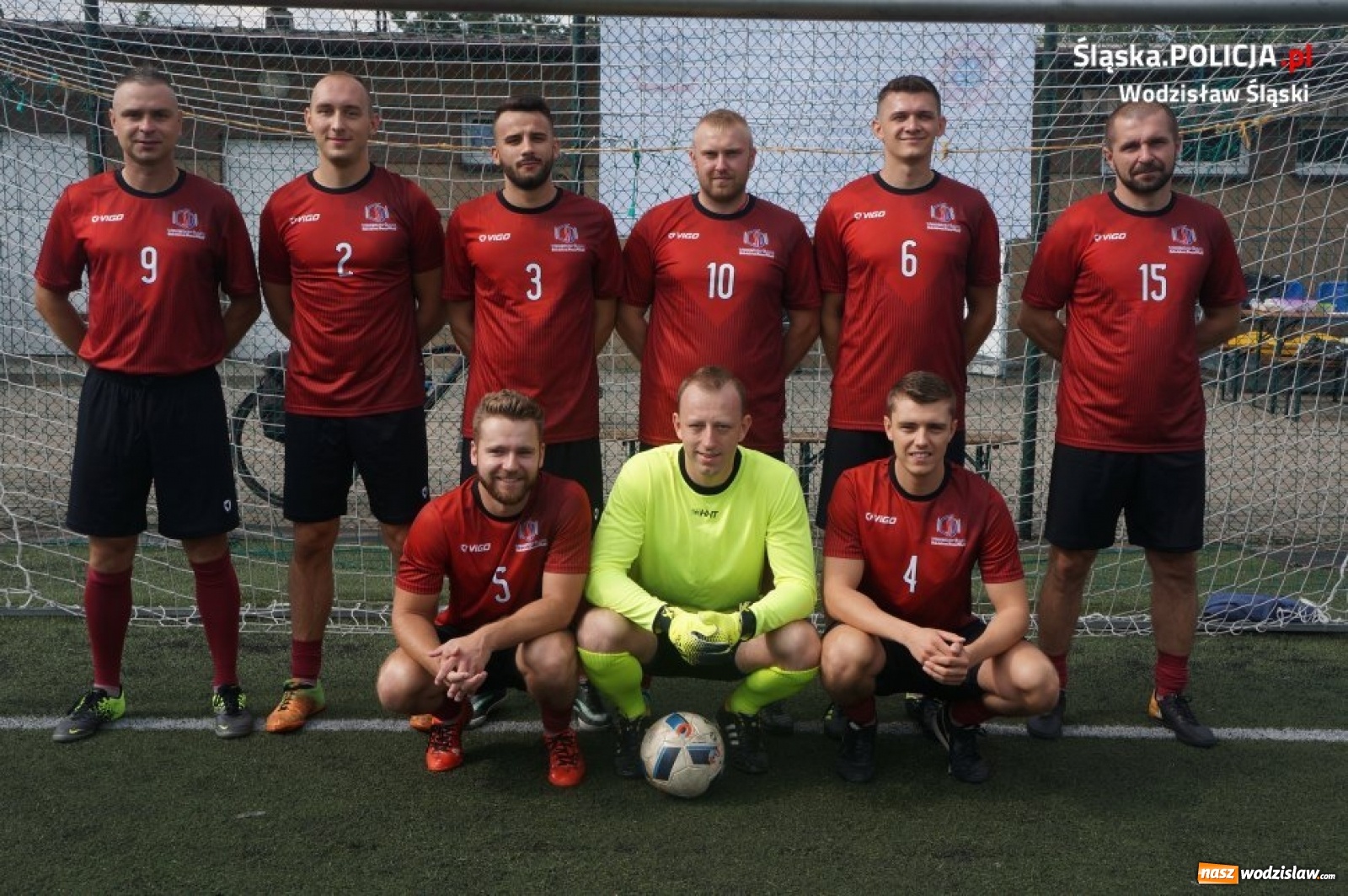 Zdjęcie w galerii na portalu naszwodzislaw.com: Turniej piłkarski na stulecie policji [FOTO] wiadomości z regionu