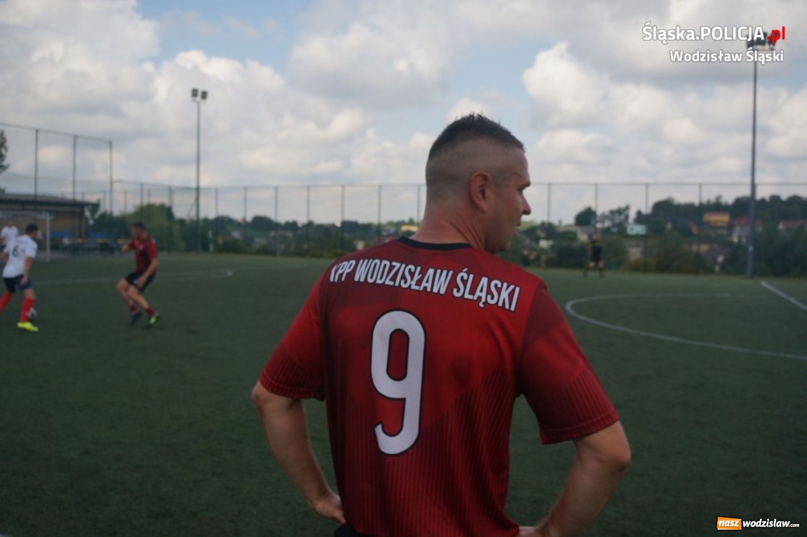 Zdjęcie w galerii na portalu naszwodzislaw.com: Turniej piłkarski na stulecie policji [FOTO] wiadomości z regionu