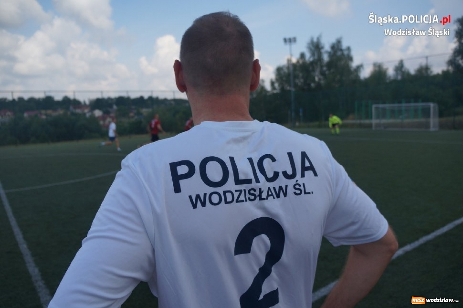 Zdjęcie w galerii na portalu naszwodzislaw.com: Turniej piłkarski na stulecie policji [FOTO] wiadomości z regionu