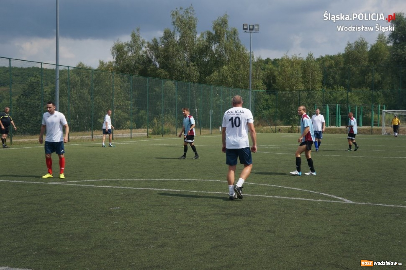 Zdjęcie w galerii na portalu naszwodzislaw.com: Turniej piłkarski na stulecie policji [FOTO] wiadomości z regionu