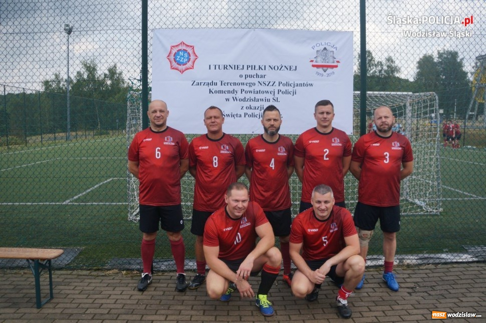 Zdjęcie w galerii na portalu naszwodzislaw.com: Turniej piłkarski na stulecie policji [FOTO] wiadomości z regionu