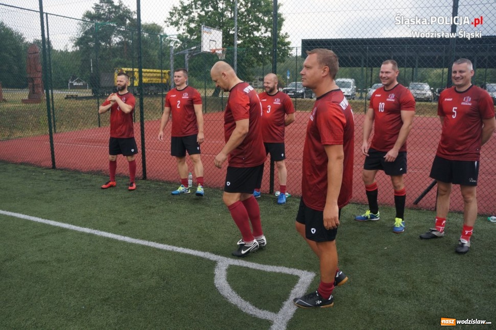 Zdjęcie w galerii na portalu naszwodzislaw.com: Turniej piłkarski na stulecie policji [FOTO] wiadomości z regionu