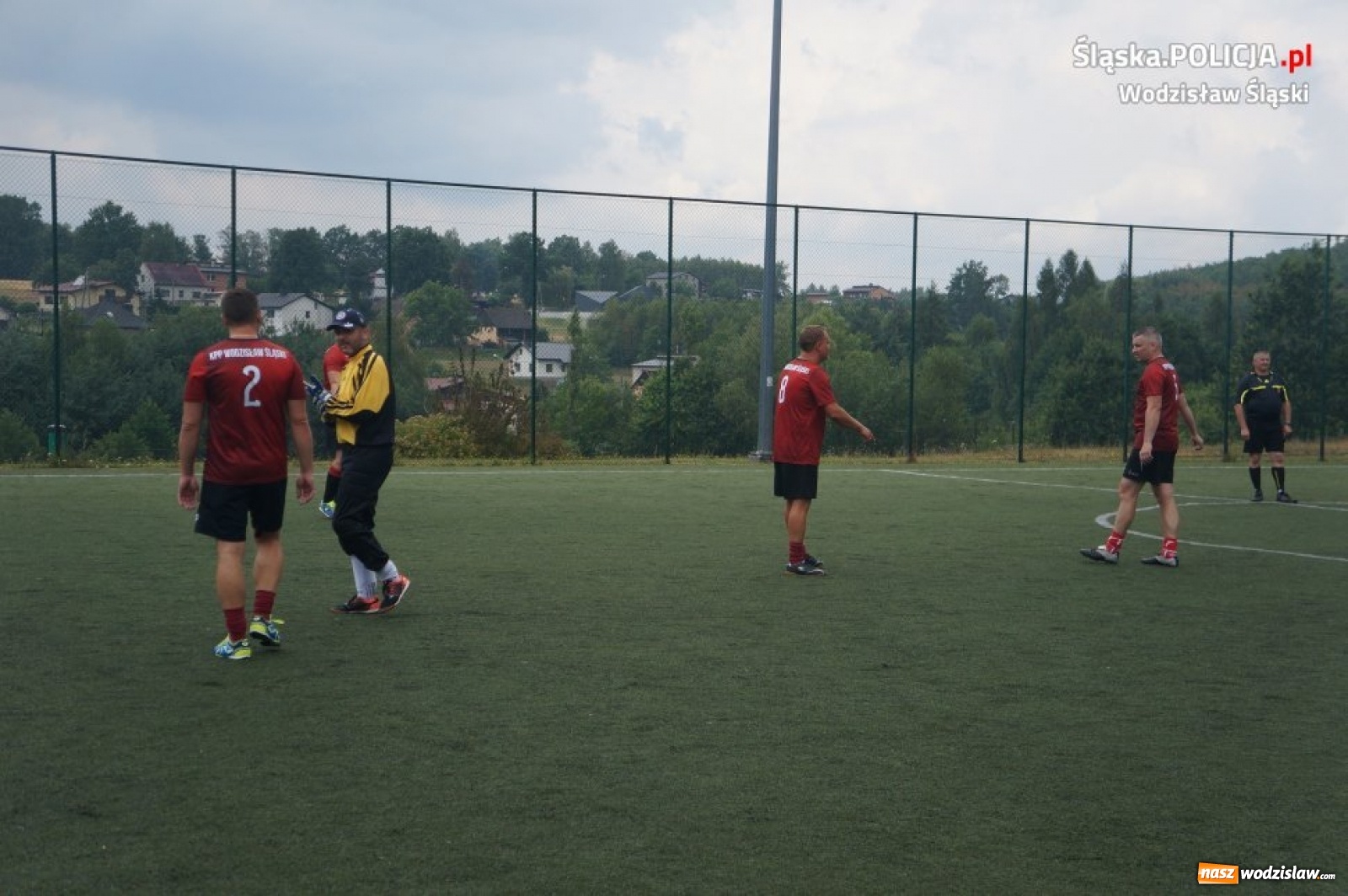 Zdjęcie w galerii na portalu naszwodzislaw.com: Turniej piłkarski na stulecie policji [FOTO] wiadomości z regionu