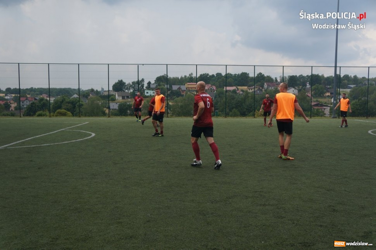 Zdjęcie w galerii na portalu naszwodzislaw.com: Turniej piłkarski na stulecie policji [FOTO] wiadomości z regionu