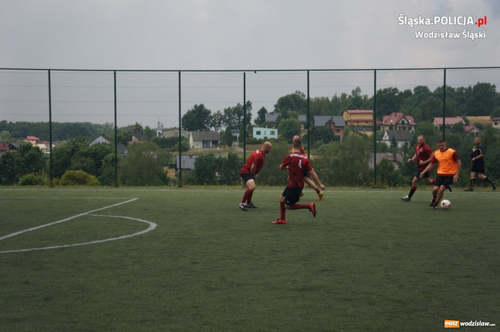 Zdjęcie w galerii na portalu naszwodzislaw.com: Turniej piłkarski na stulecie policji [FOTO] wiadomości z regionu