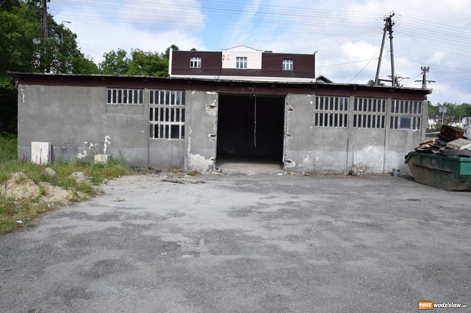 Zdjęcie w galerii na portalu naszwodzislaw.com: Przy Tuskera w Mszanie przygotowują teren pod inwestycję [FOTO] wiadomości z regionu